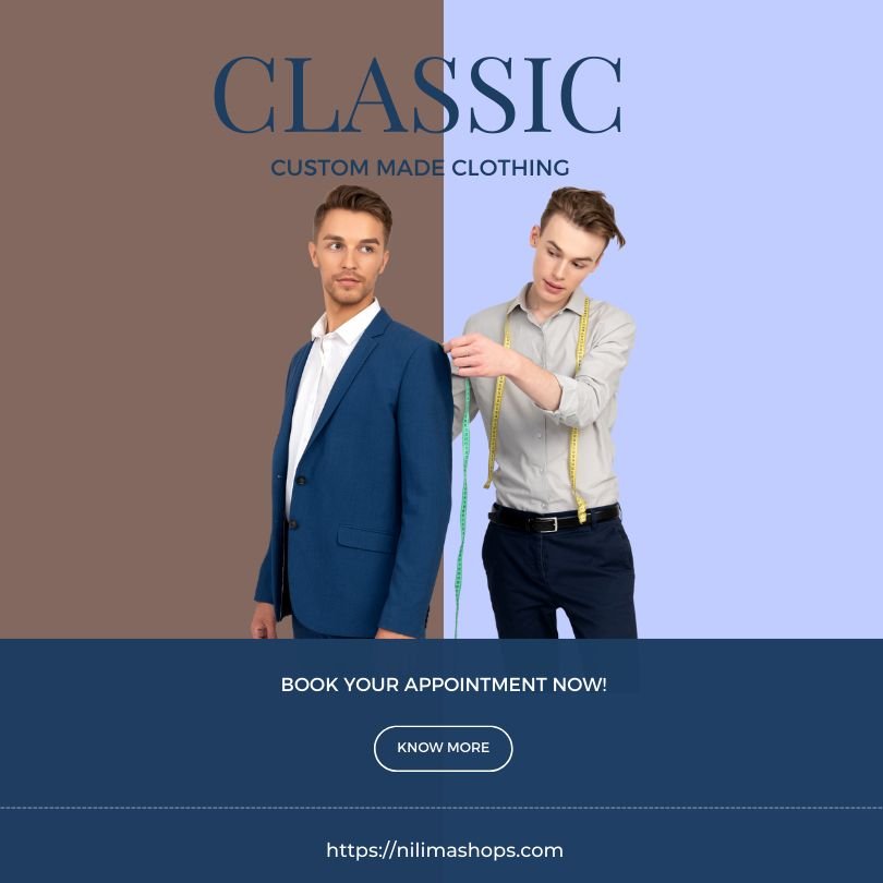 Nilima Shops – Custom Tailoring Service